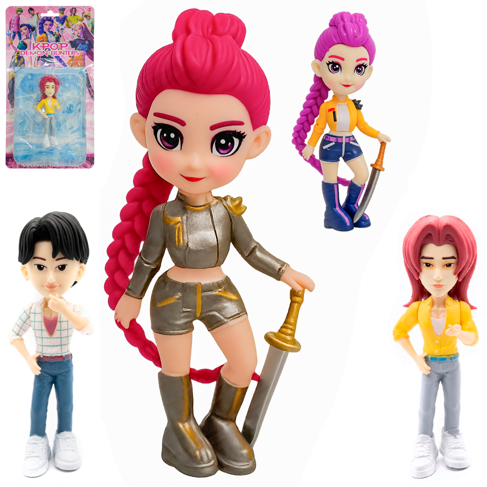 BONECA / BONECO KPOP DEMON HUNTERS COLLECT THEAM ALL! TOP KIDS
