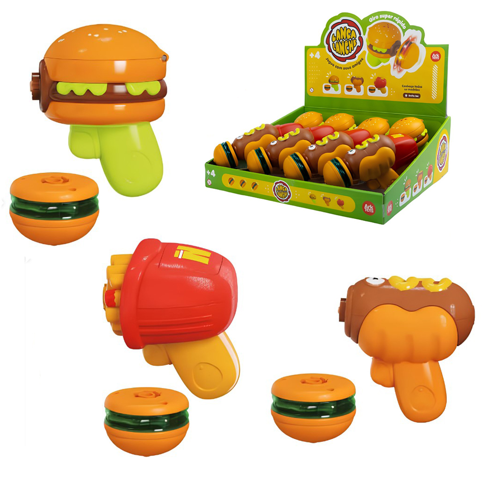 PISTOLA LANCA PIAO LANCHE HAMBURGUER