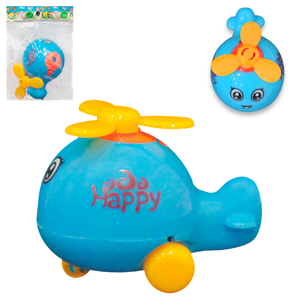 HELICOPTERO A FRICCAO PULL BACK 8X6X5,5CM
