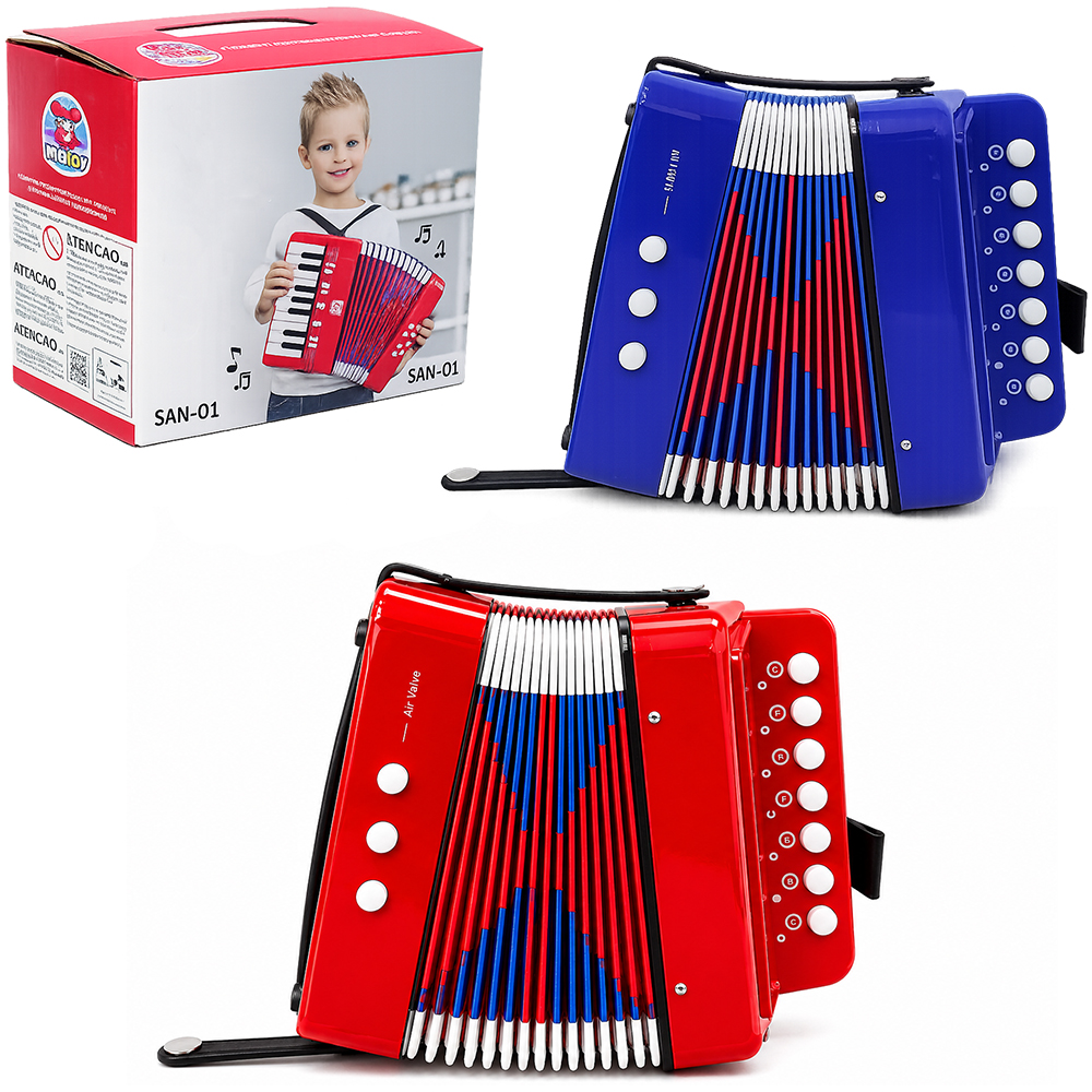 SANFONA / ACORDEON INFANTIL MUSICAL 17,5X17,5X10,5CM 