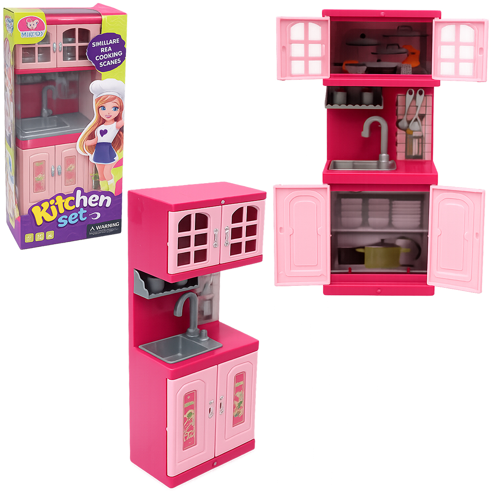 KIT COZINHA INFANTIL KITCHEN SET COM ACESSORIOS