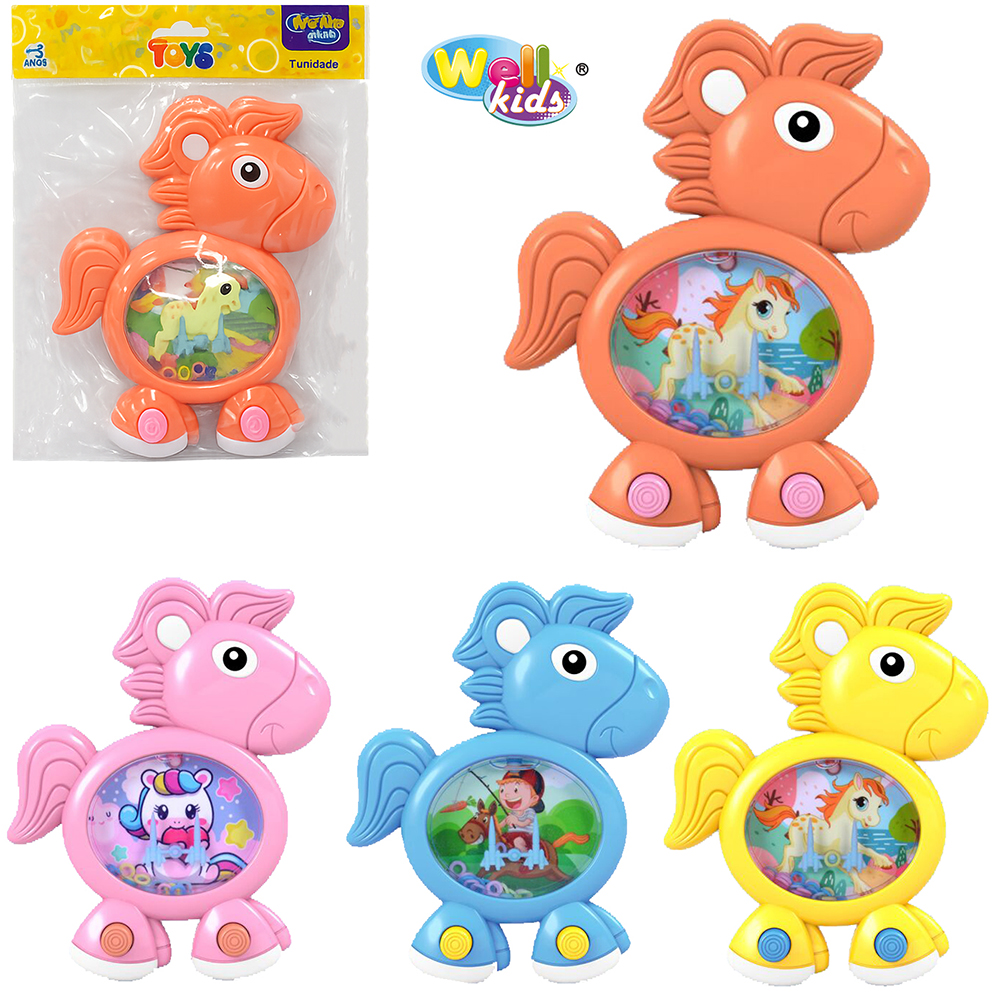AQUAPLAY JOGO DE ARGOLA UNICORNIO LANA SRT 15X12CM 