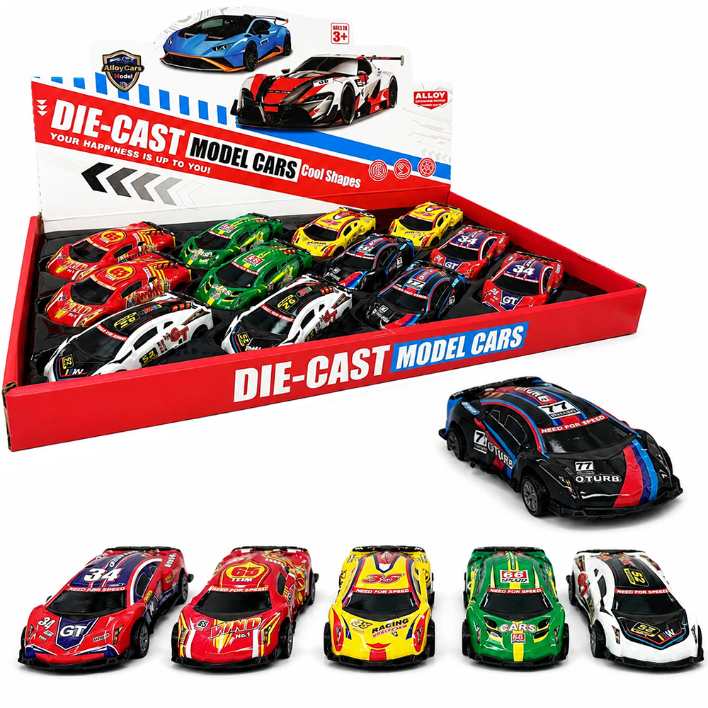 CARRO DE METAL A FRICCAO PULL BACK DP PLAY