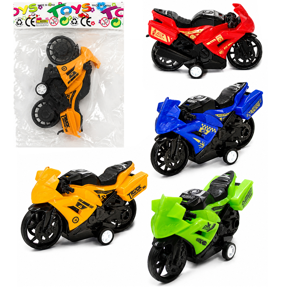 MOTO A FRICCAO PULL BACK 11X6,5X4,5CM