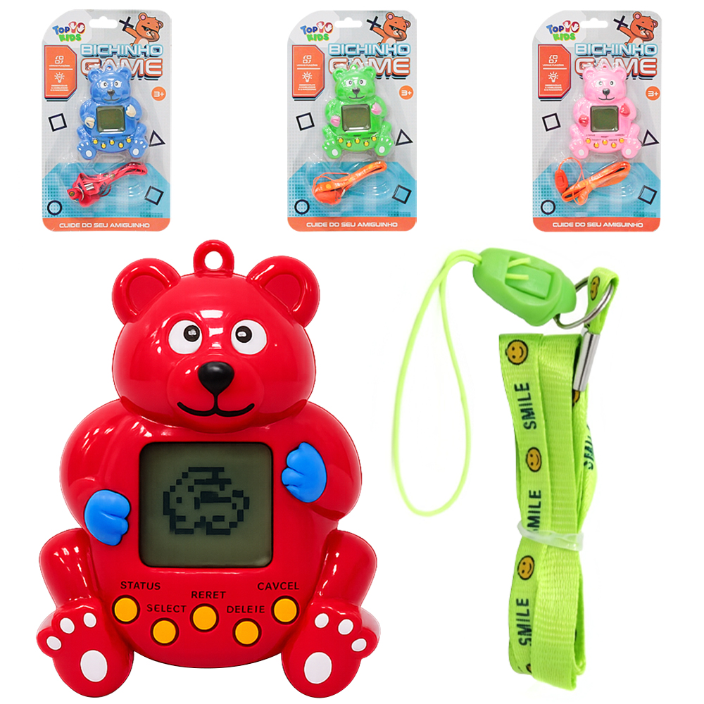 BICHINHO GAME VIRTUAL URSO A BATERIA TOP KIDS