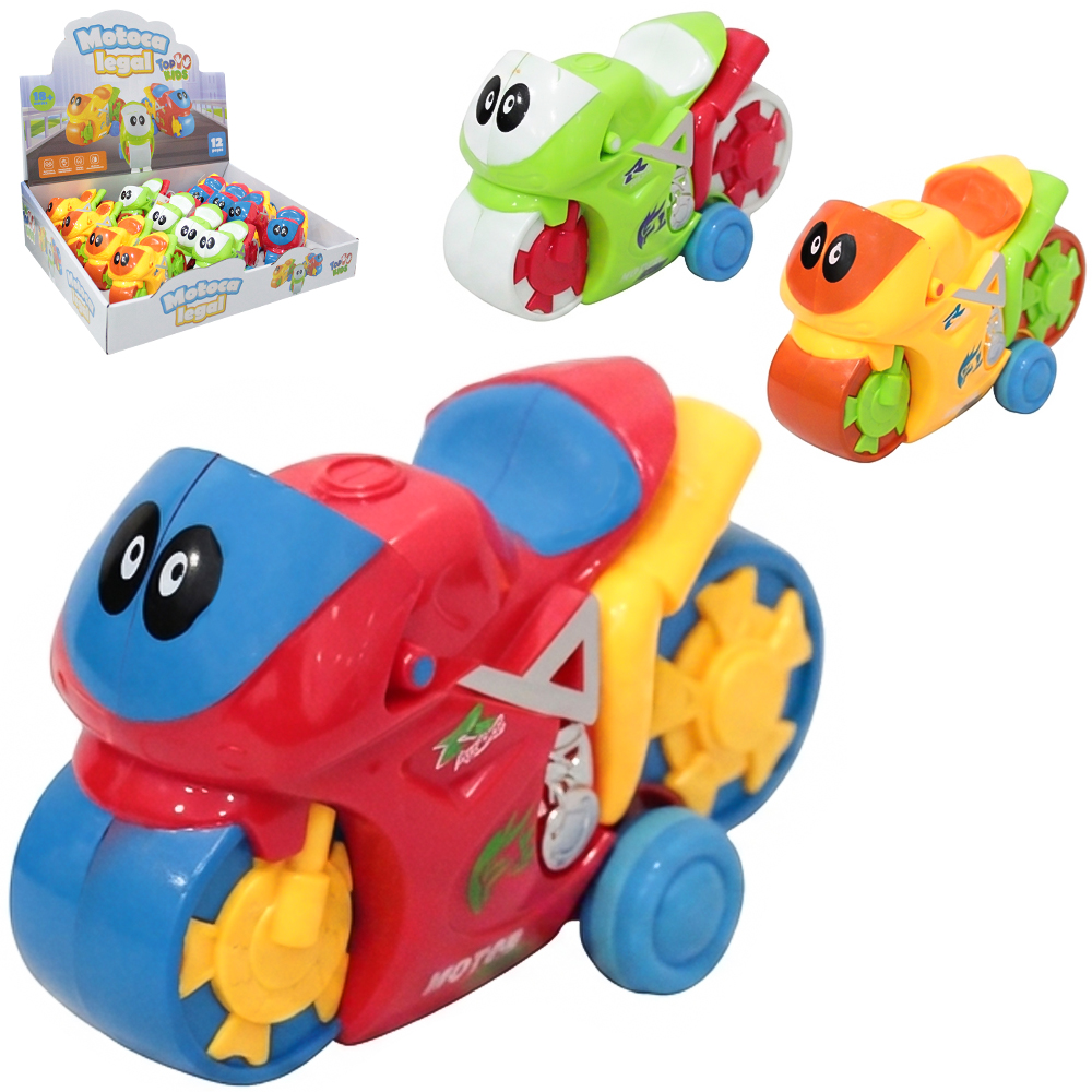 MOTO A FRICCAO MOTOCA LEGAL TOP KIDS DP PLAY