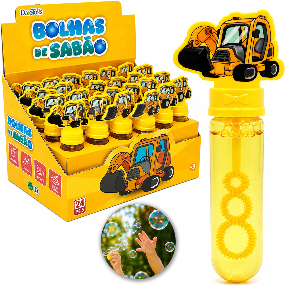 LANCA BOLHA DE SABAO NO TUBO TRATOR PA CARREGADEIRA 13,5CM DP PLAY 