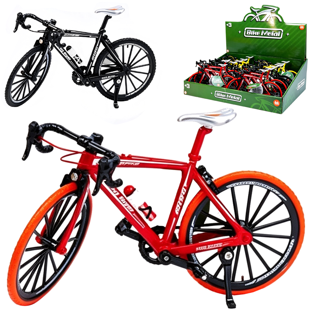 BICICLETA DE METAL COLECAO 19,5X11,5X5,5CM