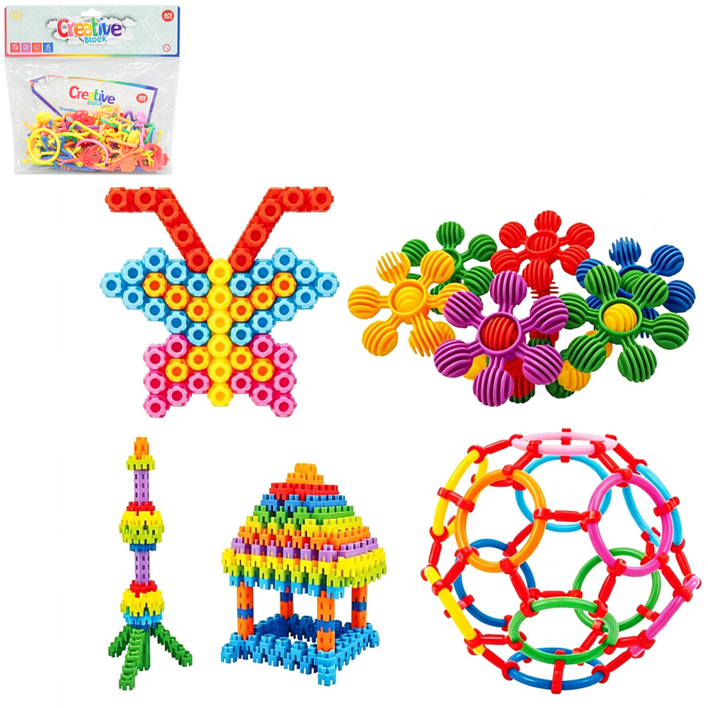 BRINQUEDO MONTA E DESMONTA CREATIVE BLOCK 