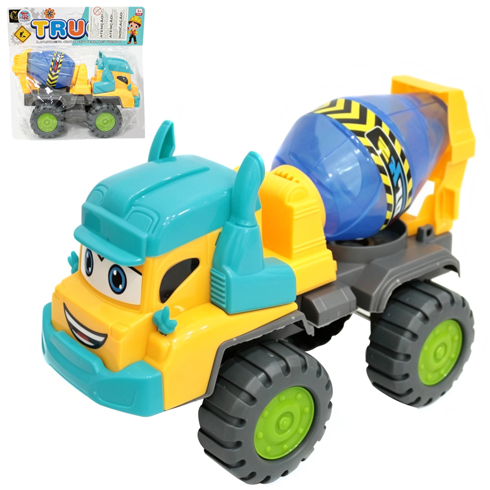 CAMINHAO BETONEIRA TRUCK RODA LIVRE 
