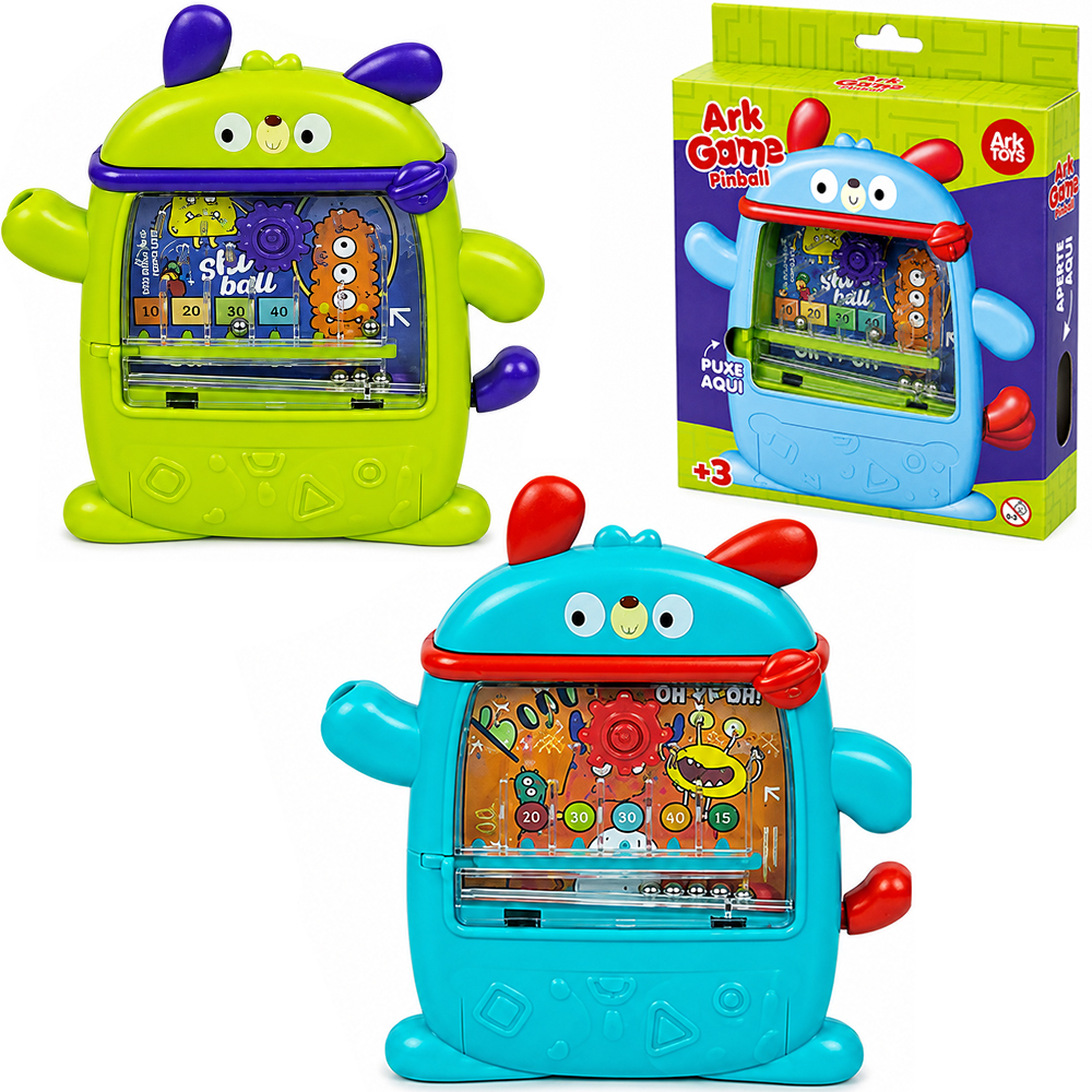 PINBALL BICHINHOS ARK GAME 16,5X15,5CM