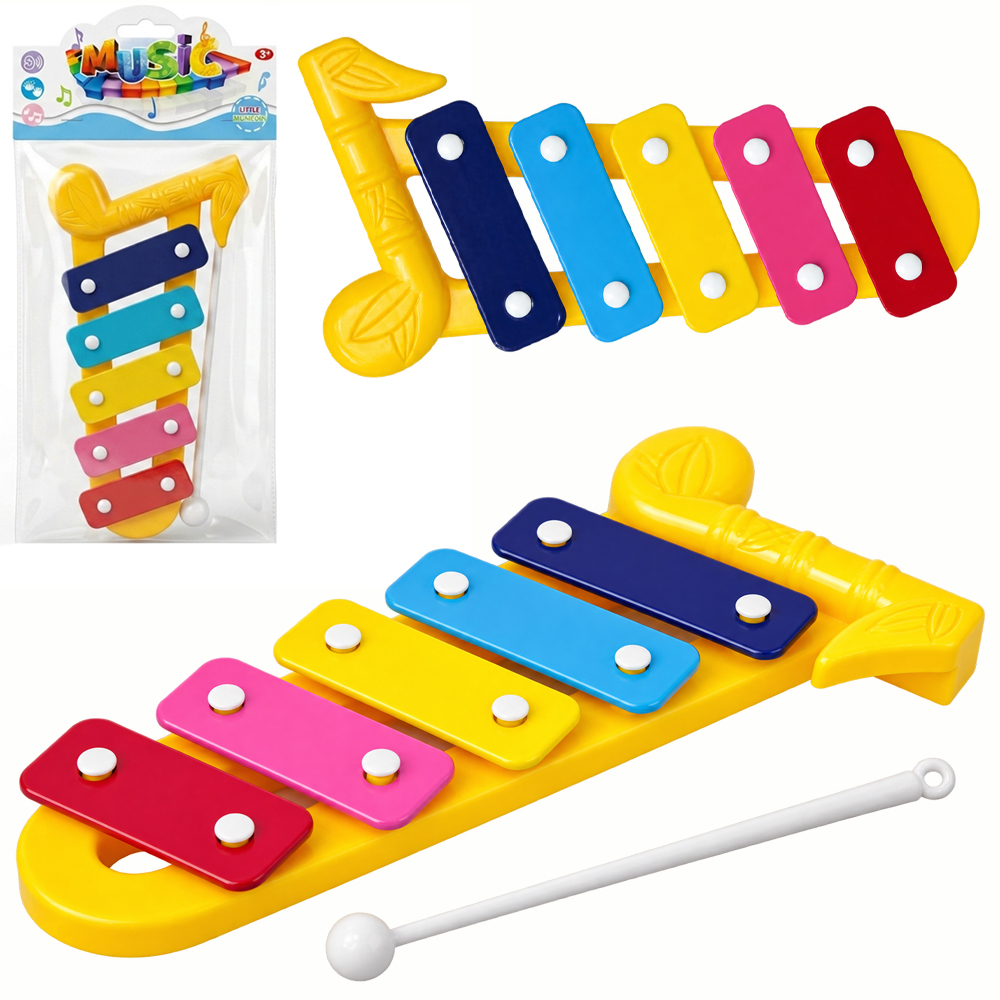 XILOFONE MUSICAL INFANTIL ARCO-IRIS 