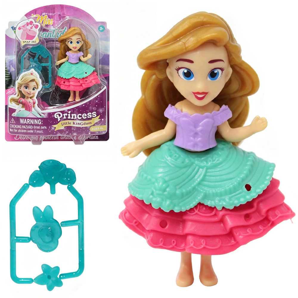 BONECA PRINCESS PERFUMADA COM VESTIDO + ACESSORIOS TOP KIDS