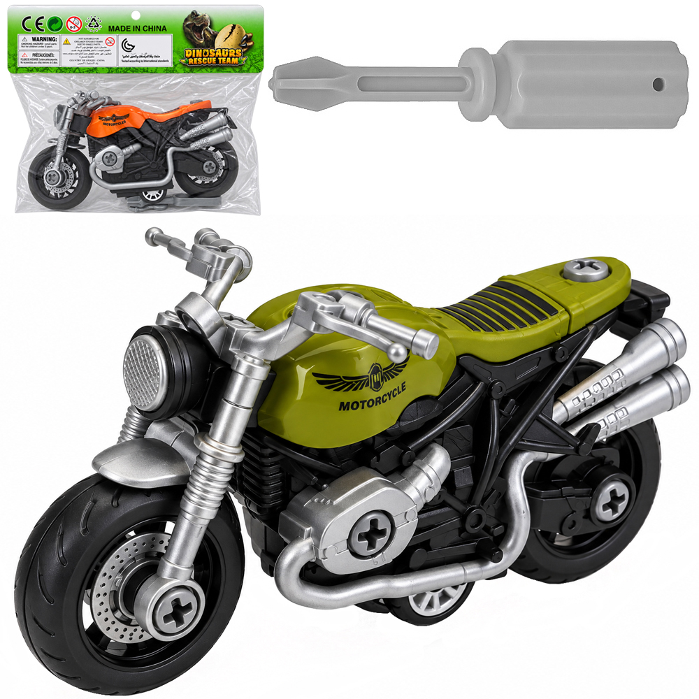 MOTO A FRICCAO MONTA E DESMONTA DIDATICO COM ACESSORIO X-CELL