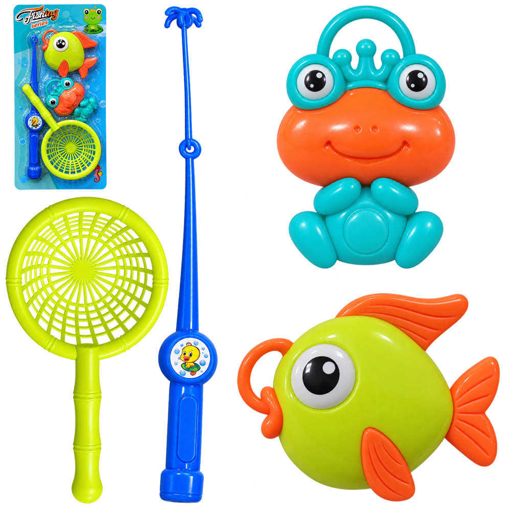 VARINHA PEGA PEIXE COM PASSAGUA + 2 PECAS FISHING SERIES