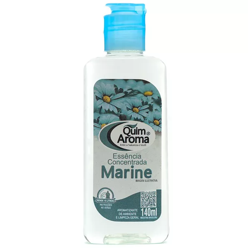 ESSENCIA CONCENTRADA AROMATIZANTE DE AMBIENTE MARINE COM TAMPA FLIP 140ML