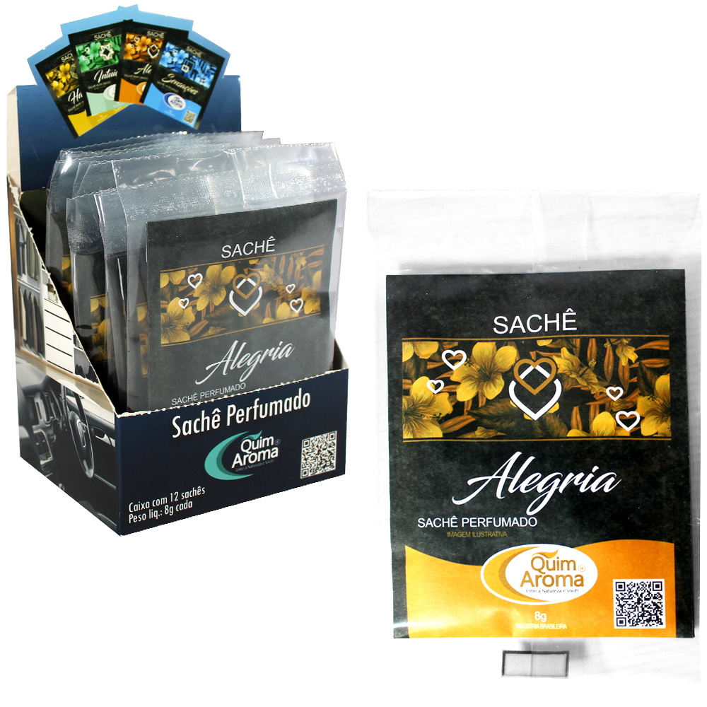 SACHE PERFUMADO ALEGRIA 8G