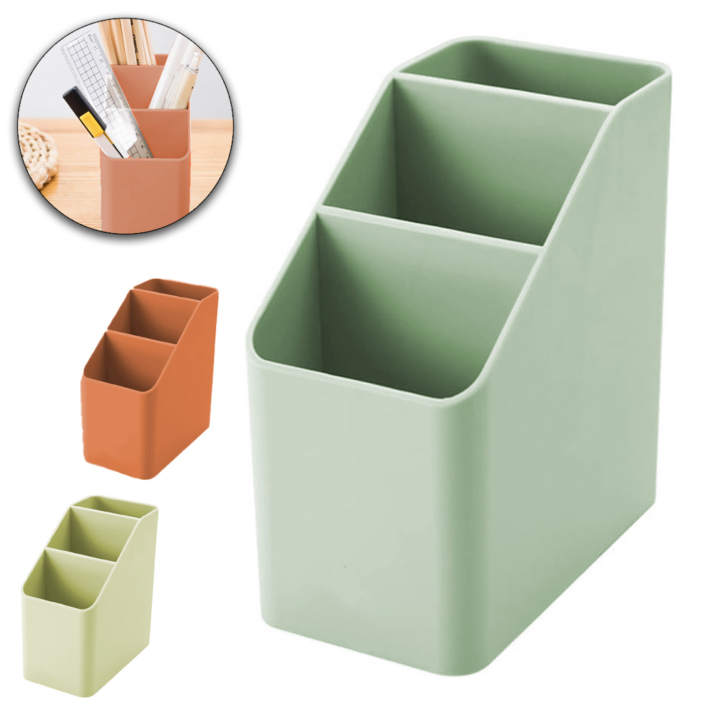 ORGANIZADOR DE PLASTICO RETANGULAR COM 3 DIVISORIAS MULTIUSO 11,5X11X6,5CM