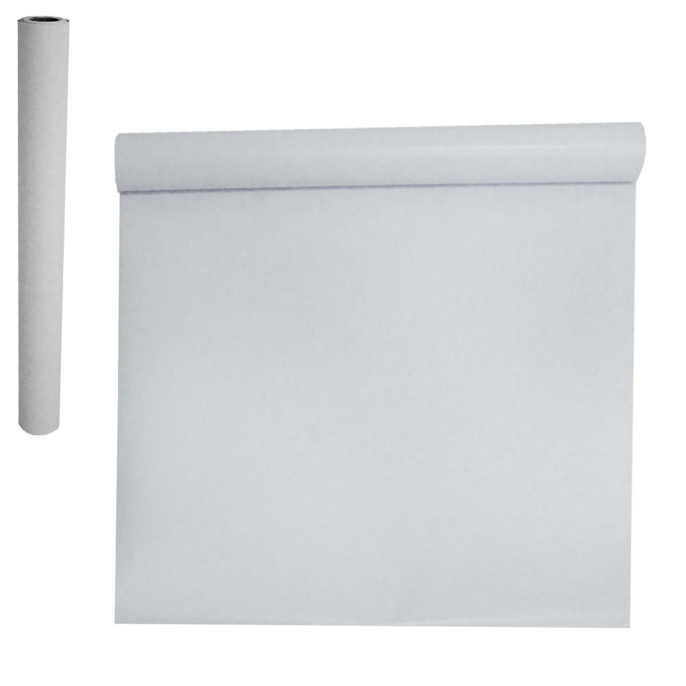 PAPEL DE PAREDE ROLO AUTOADESIVO BRANCO DCA DECOR 45CMX5M