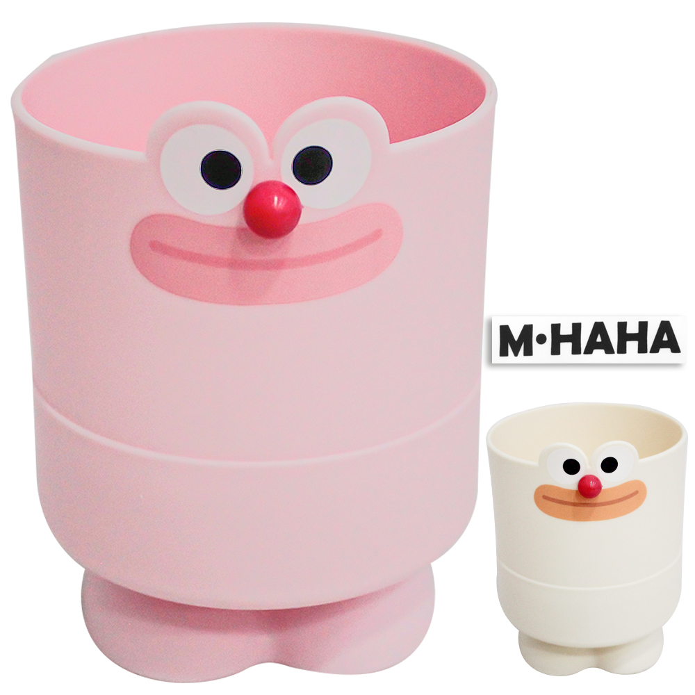 ORGANIZADOR DE MESA / PORTA CANETA / LAPIS DE PLASTICO PALHACO