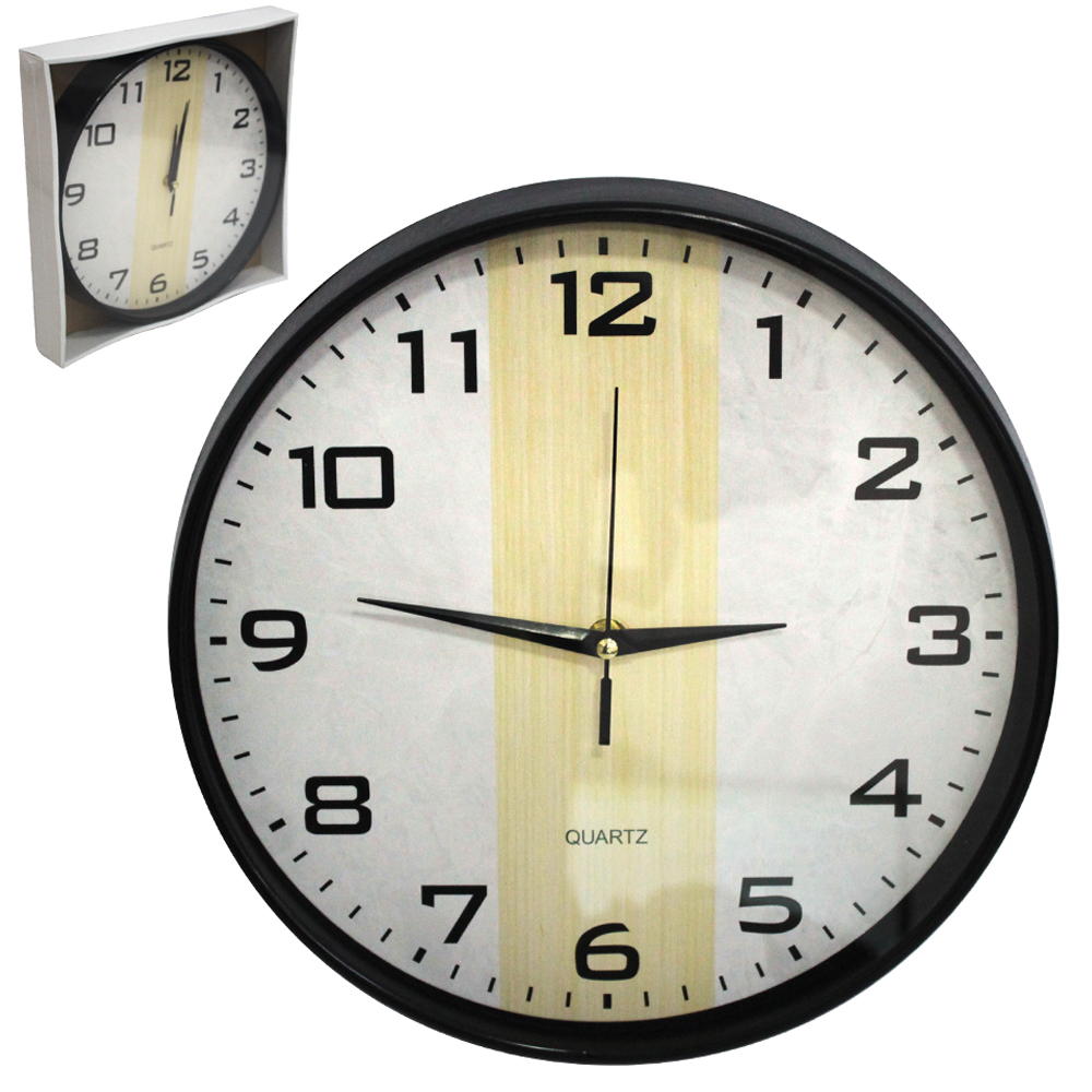 RELOGIO DE PAREDE REDONDO TMD 30CM DE Ø