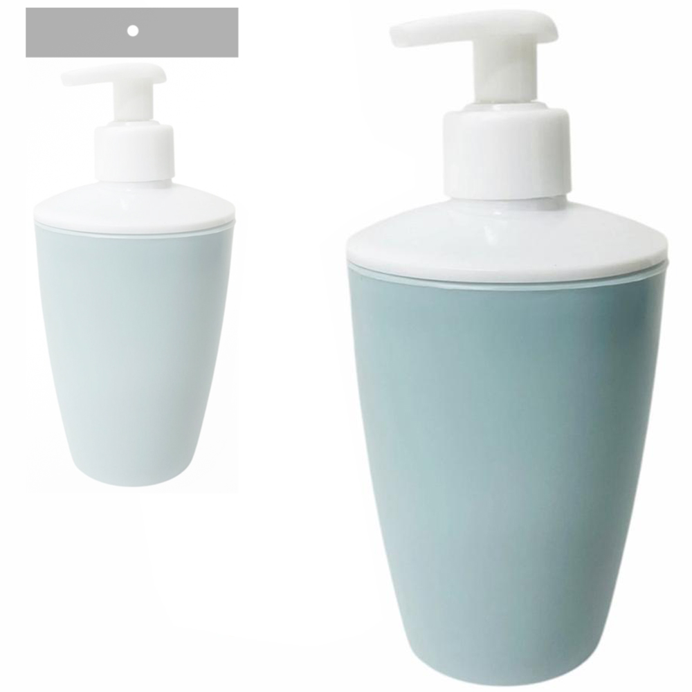 PORTA SABONETE LIQUIDO DE PLASTICO REDONDO 400ML