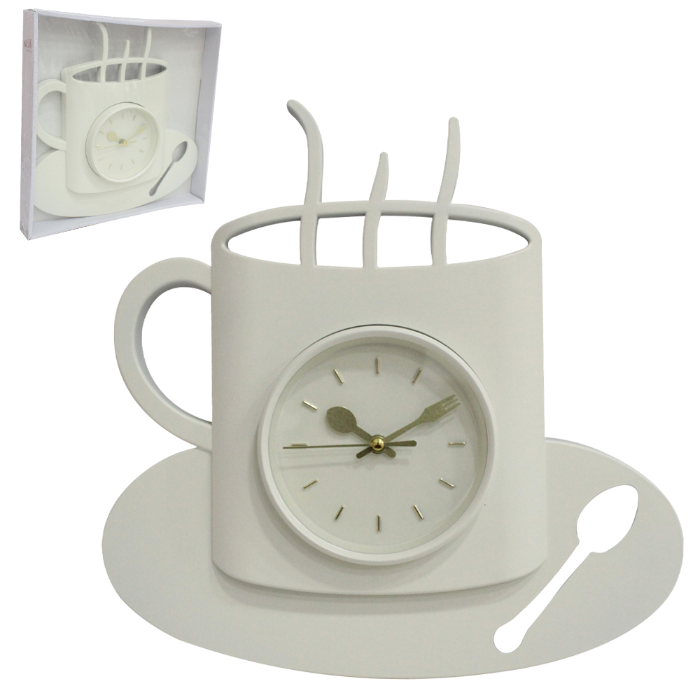 RELOGIO DE PAREDE XICARA STIL DECOR 30X29CM