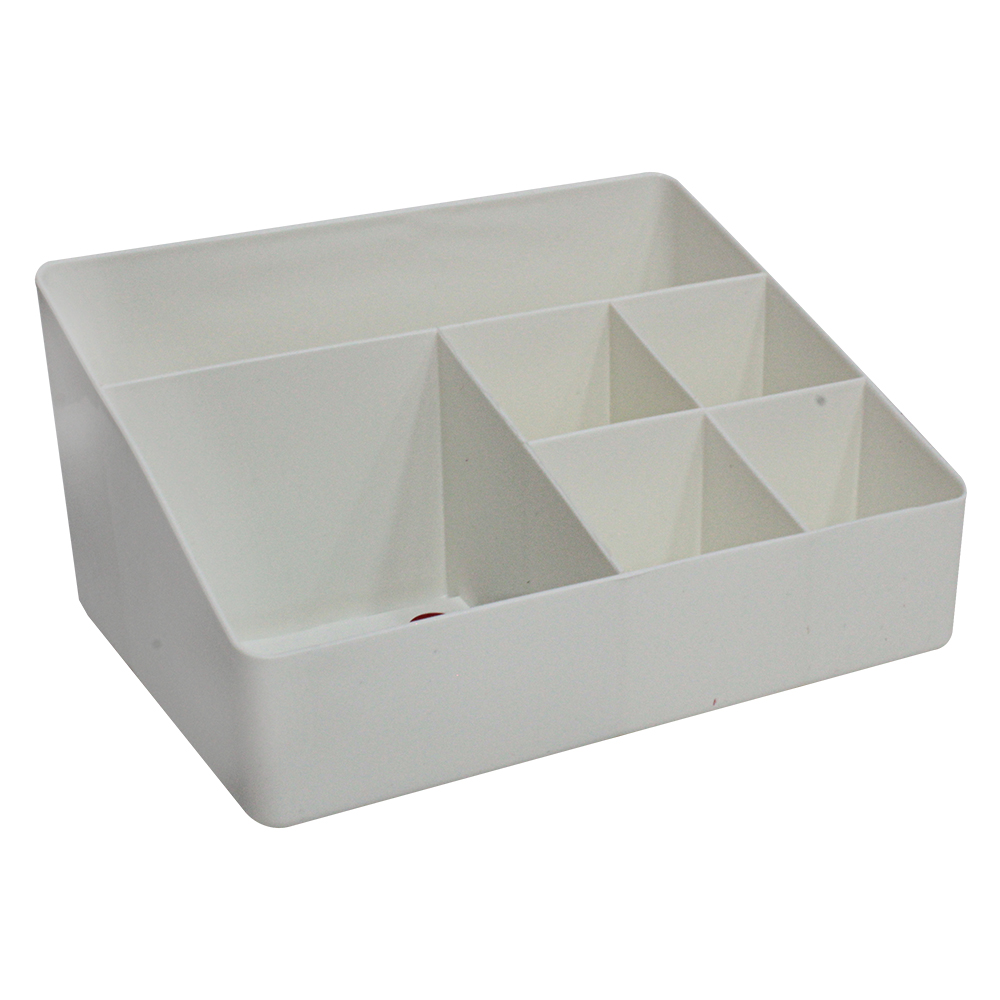 ORGANIZADOR DE PLASTICO RETANGULAR INOVA COM 6 DIVISORIAS 22X16X11CM