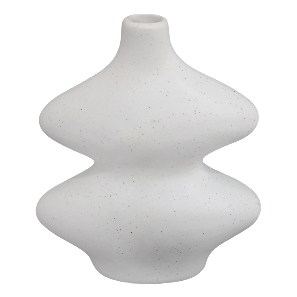 ENFEITE VASO DE PORCELANA 15X12,5X5CM