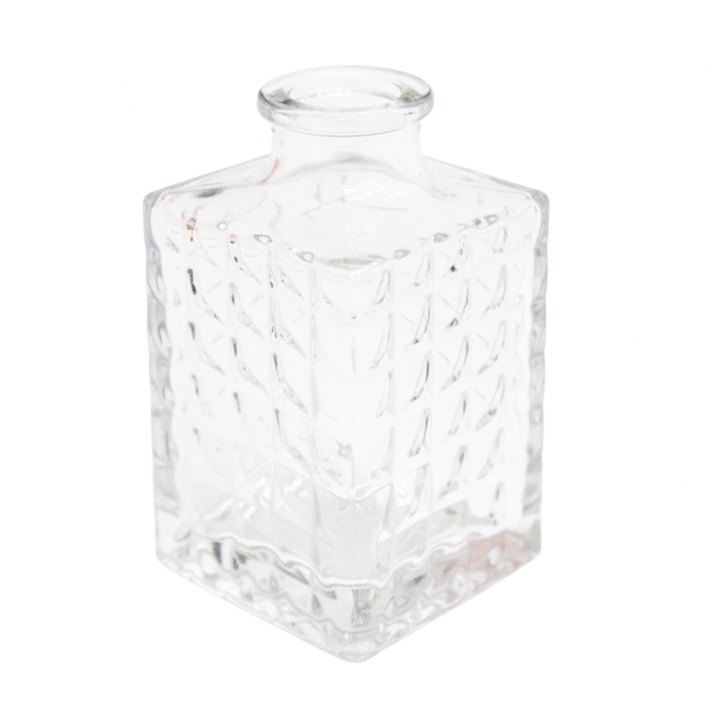 VASO DE VIDRO QUADRADO 9X5CM