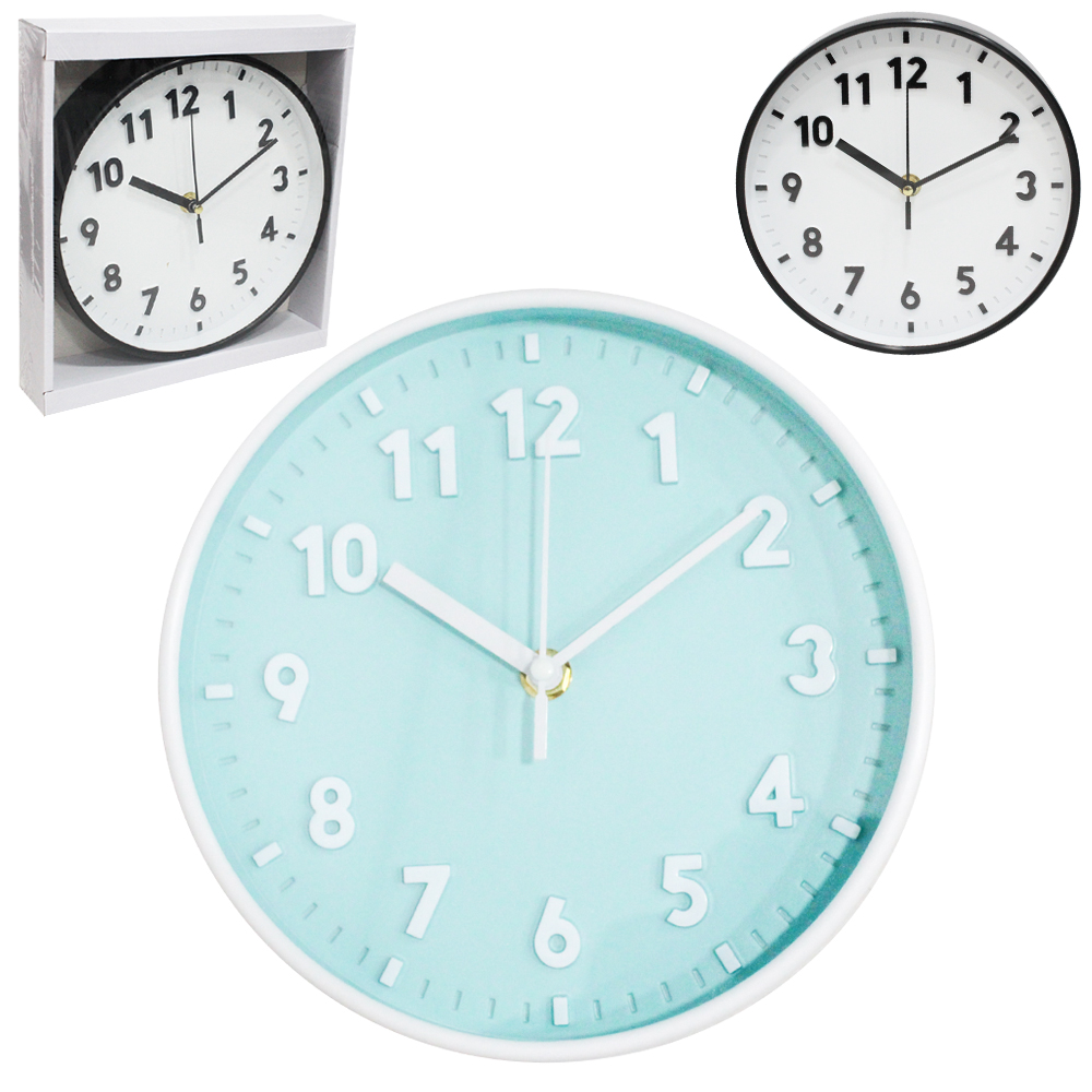 RELOGIO DE PAREDE REDONDO 20CM DE Ø