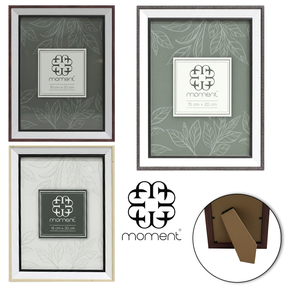 PORTA RETRATO 15X20 COM MOLDURA DE MADEIRA MDF