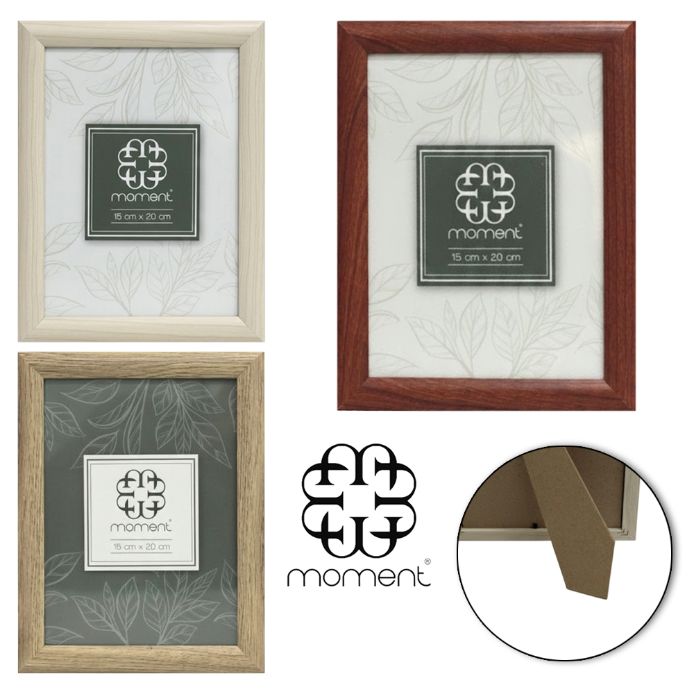 PORTA RETRATO 15X20 COM MOLDURA DE MADEIRA MDF