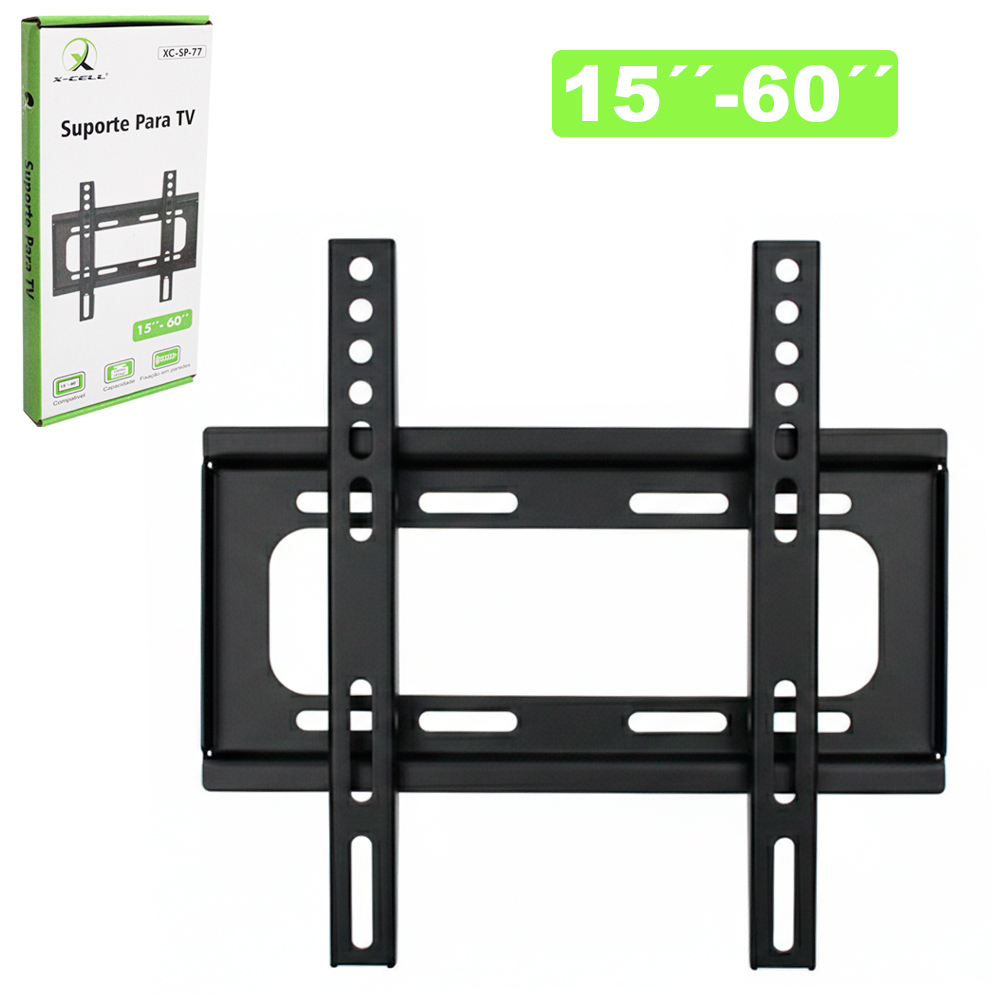 SUPORTE PARA TV DE 15'' A 60'' FIXO UNIVERSAL X-CELL