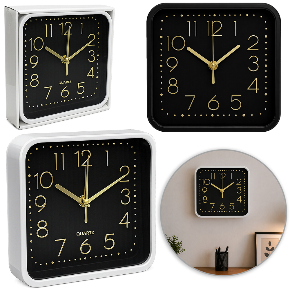 RELOGIO DE PAREDE QUADRADO 20CM