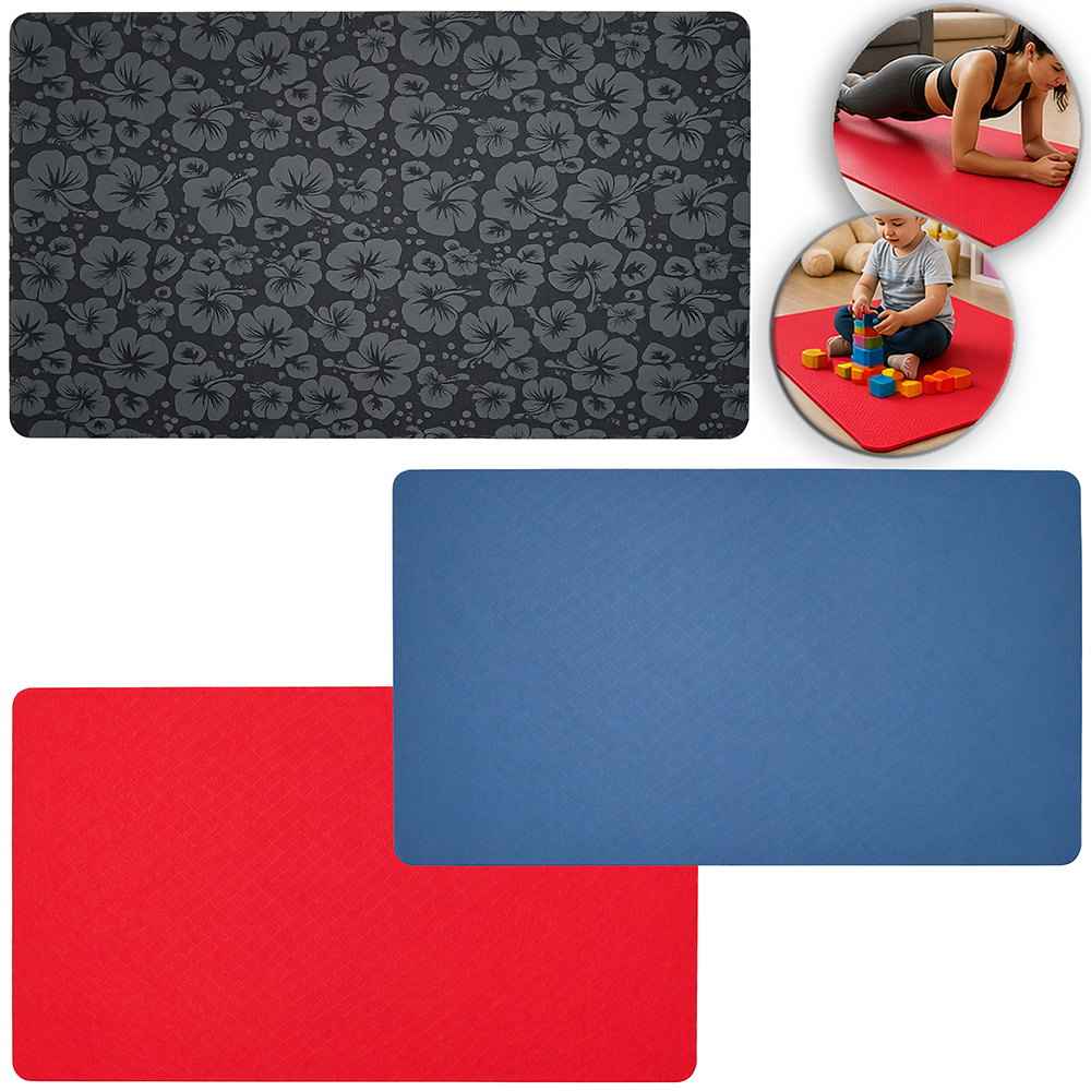 TAPETE TATAME DE EVA RETANGULAR 80X50CM 7MM