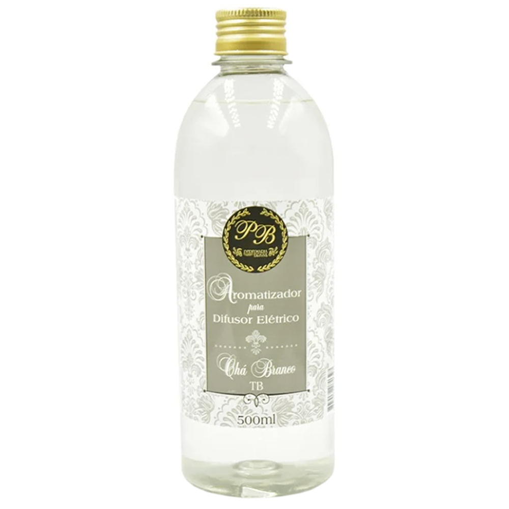 AROMATIZADOR PARA DIFUSOR ELETRICO DE AMBIENTE CHA BRANCO TB 500ML