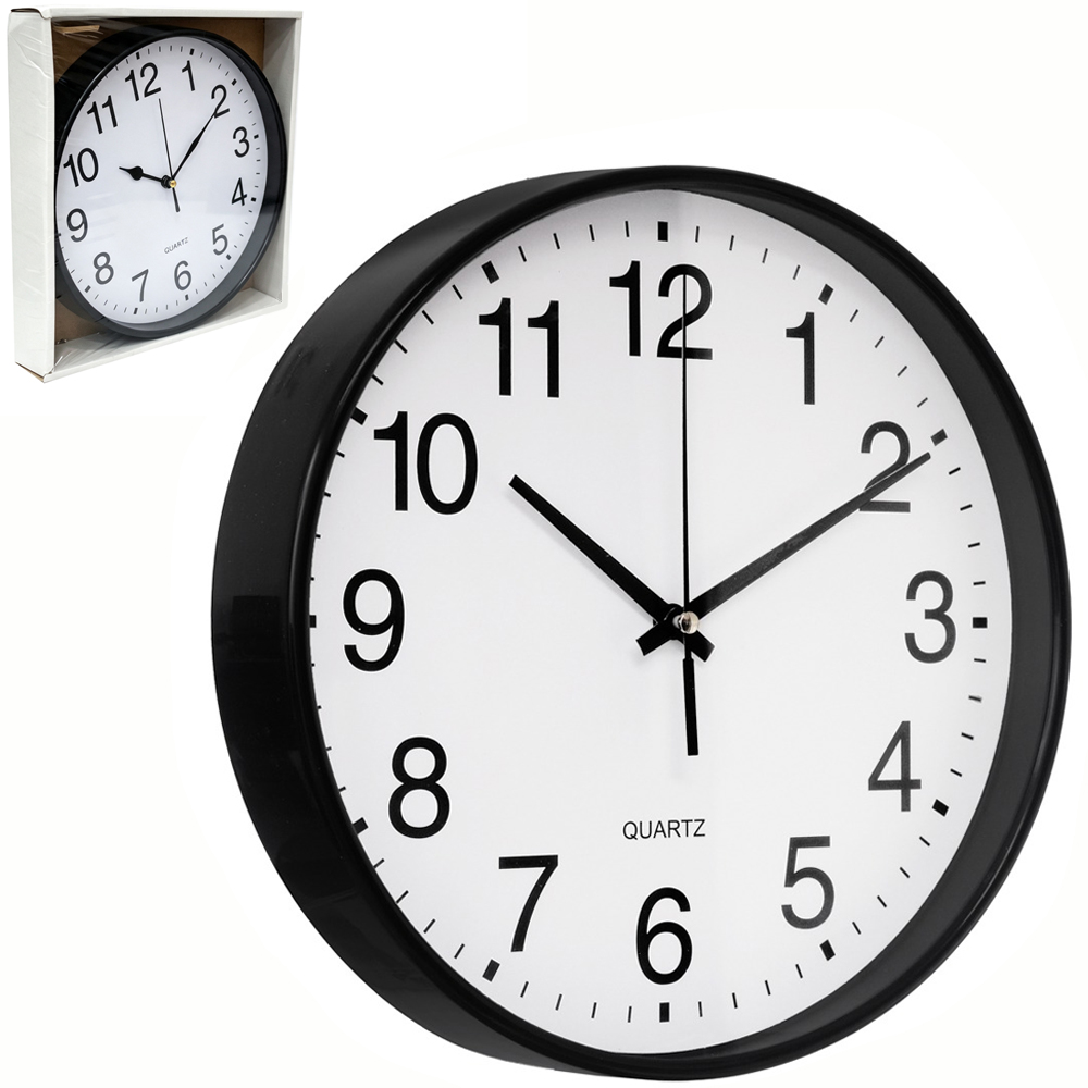 RELOGIO DE PAREDE REDONDO 24CM DE Ø