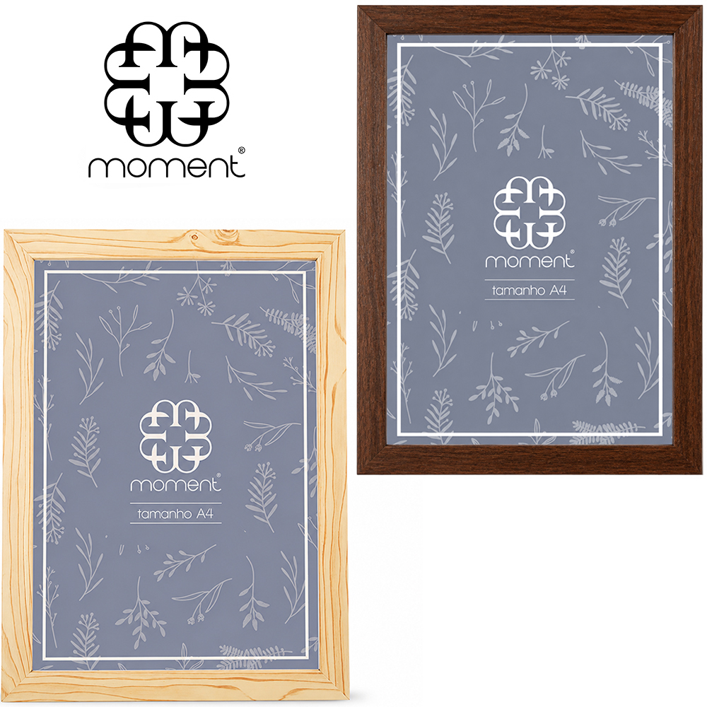 QUADRO PARA DIPLOMAS / CERTIFICADOS A4 DE MADEIRA MDF 32,5X24CM