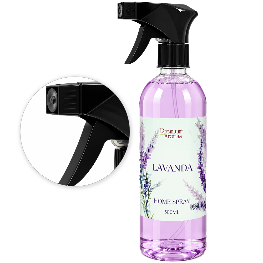 AROMATIZADOR DE AMBIENTE HOME SPRAY LAVANDA PREMIUM AROMAS 500ML