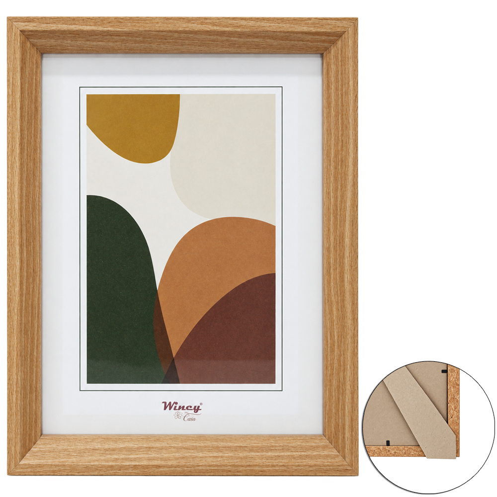 PORTA RETRATO 15X20 COM MOLDURA DE MADEIRA MDF NOBILE