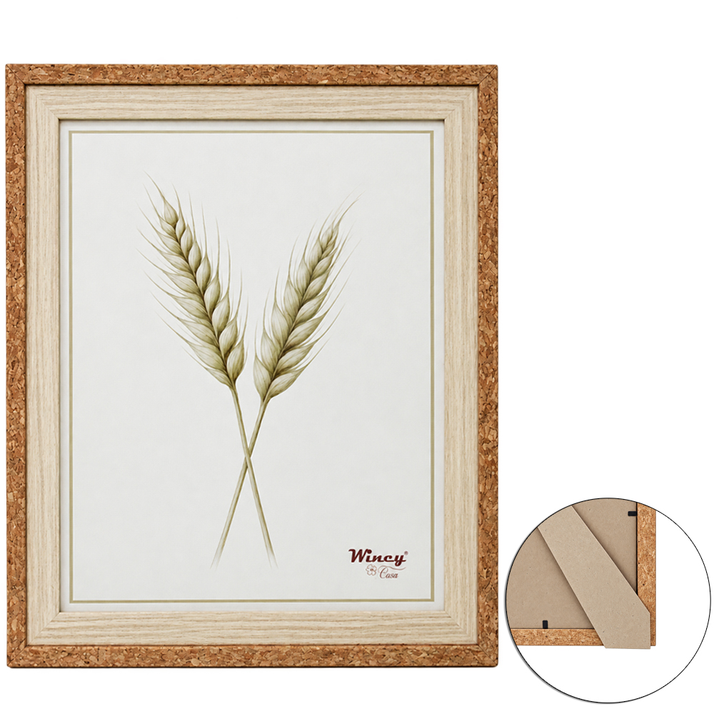 PORTA RETRATO 20X25 COM MOLDURA DE MADEIRA MDF ELEGANCE
