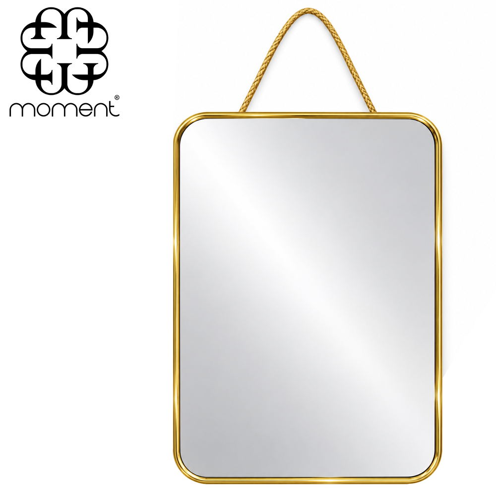 ESPELHO DE PENDURAR EMOLDURADO RETANGULAR DECORATIVO 29,5X19,5CM