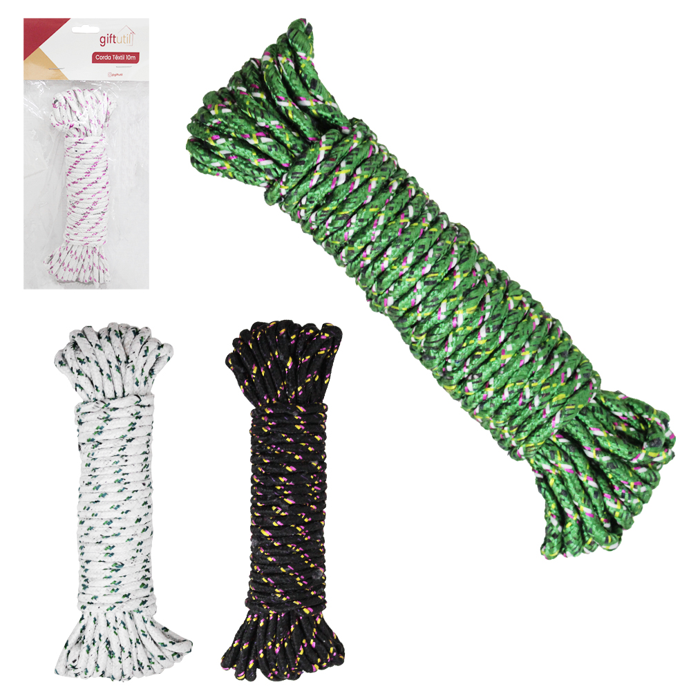 CORDA DE NYLON PARA VARAL COLORS 10MX5MM 