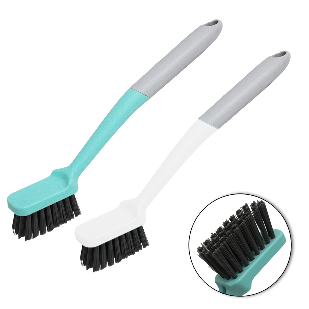 ESCOVA MULTIUSO OVAL COM RASPADOR E CABO PLASTICO 27,5X2,8CM