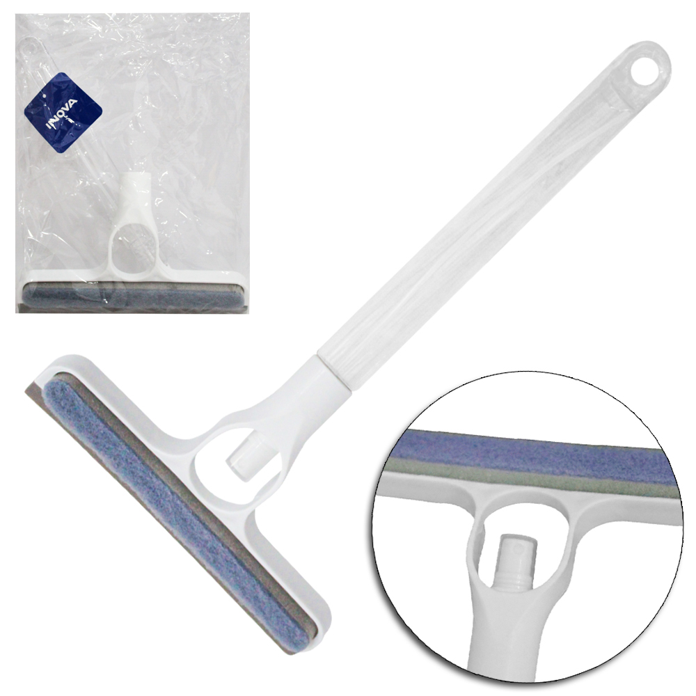 RODO COM ESPONJA / BUCHA ABRASIVA + PULVERIZADOR DE PLASTICO INOVA 150ML