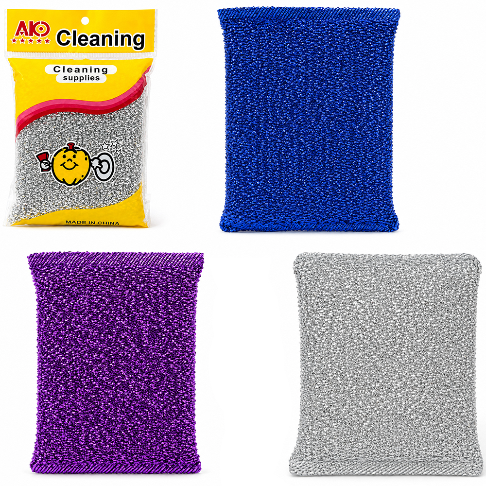 ESPONJA / BUCHA PARA LIMPEZA ANTI-RISCO 12X8,5CM