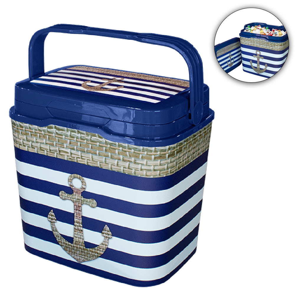 CAIXA TERMICA DE PLASTICO LABEL 29L 38,6X37,5X28,5CM