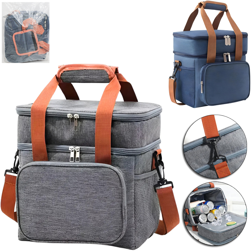 BOLSA TERMICA REFORCADA COLORS 13L 32X25X18CM