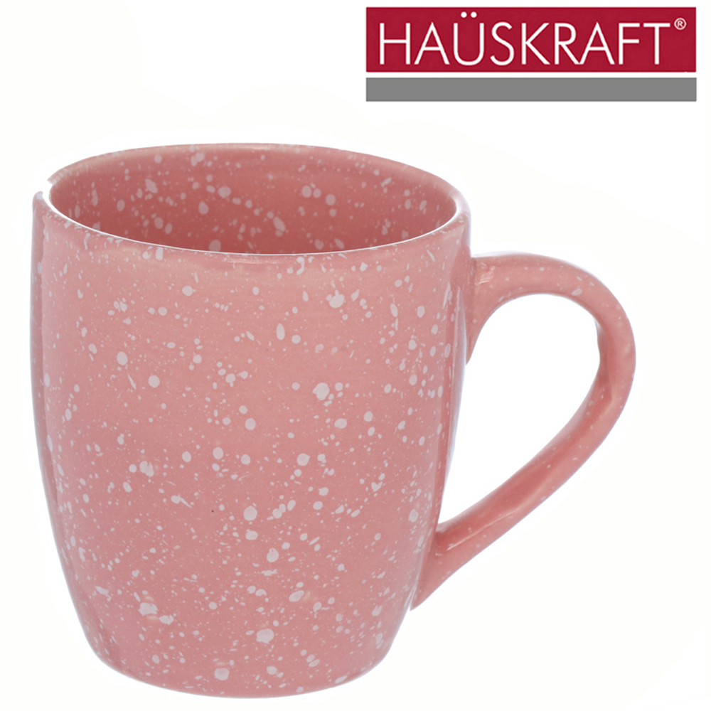 CANECA DE PORCELANA ROSA SENNA HAUSKRAFT 250ML